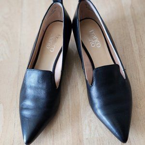 Franco Sarto Wedges Tortoise with Tortoise Shell Detail  Size 7